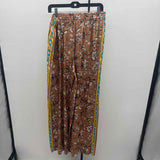 Ramy Brook Women's Size 14 Brown Floral Pants
