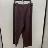 Raffaello Rossi Women's Size 10 Brown Solid Pants