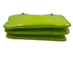 Bottom KATE SPADE Neon Green Patent Leather Shoulder Bag Purse