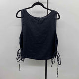 Rachel Zoe Women's Size XL Black Solid Sleeveless Shirt