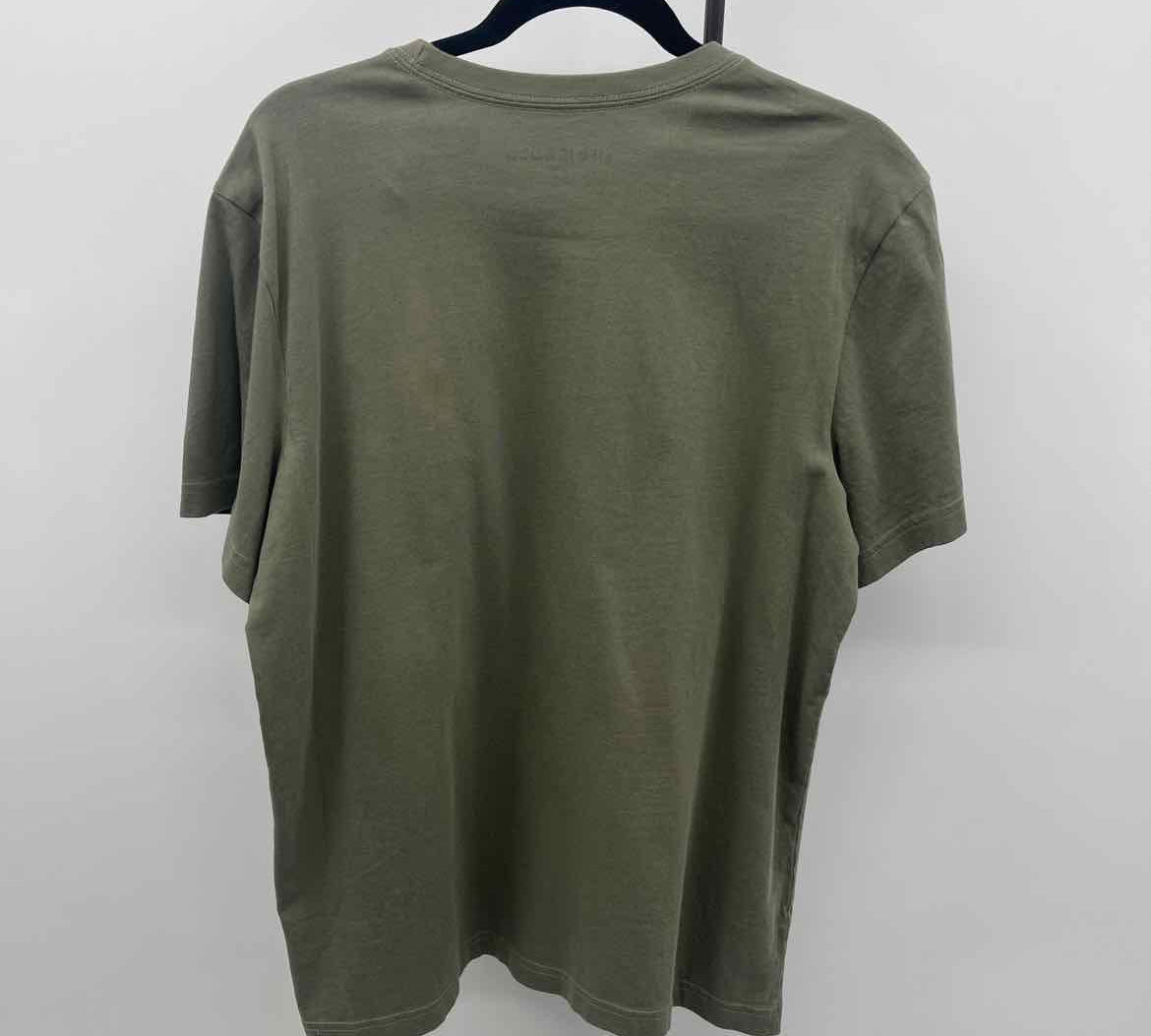 Life Is Good Men's Size M Olive Solid New with Tags T-shirt