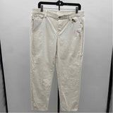 JJill Women's Size 14P White Corduroy Pants