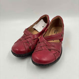 Clarks Women's Shoe Size 5 Red Solid Casual Shoes