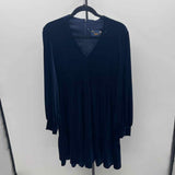 Taylor Women's Size 14 Blue Solid Dress