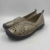 JBU Women's Shoe Size 9W Gold Laser Cut Dress Shoes