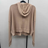 American Eagle Junior's Size L Beige Textured Jacket