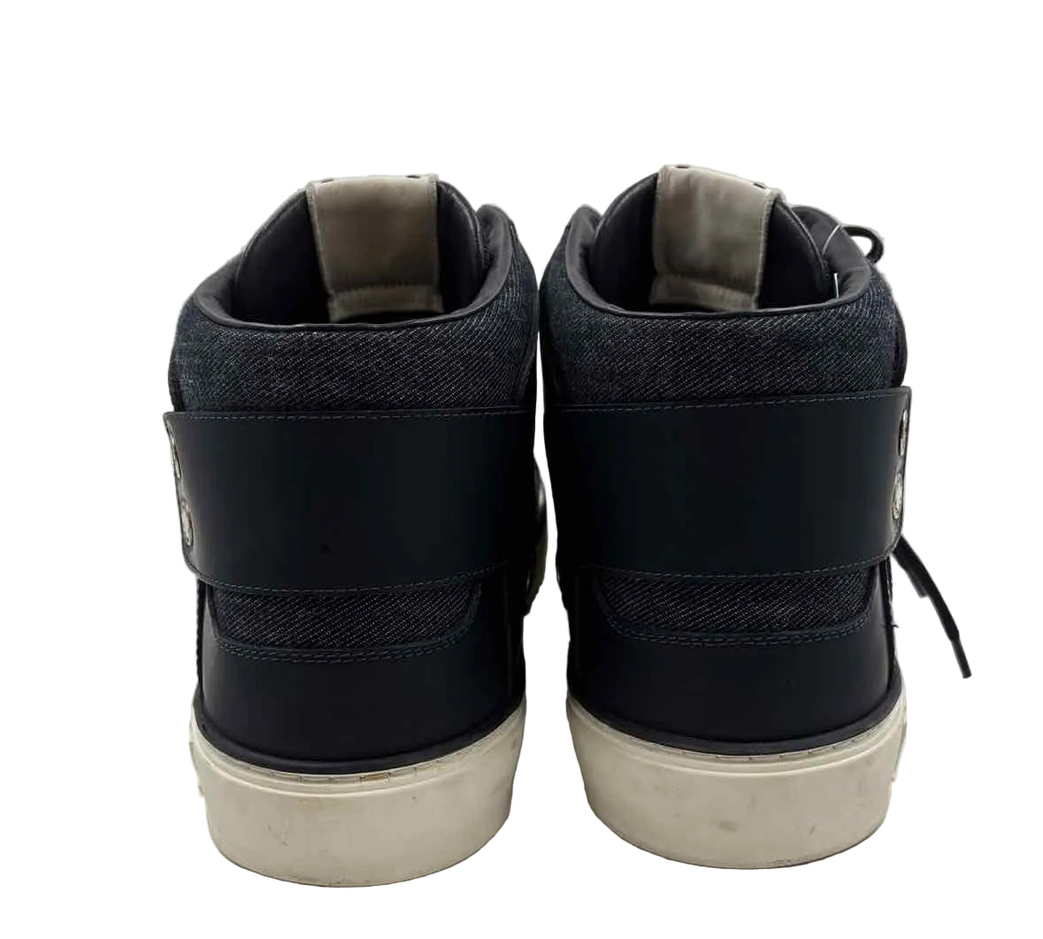 Louis Vuitton Men's Shoe Size 11 Black Solid Luxe Sneakers