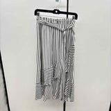 Adora Women's Size 14 Charcoal Stripe Skirt