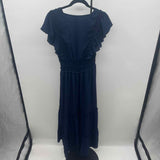 Max Studio Women's Size 14 Navy Textured Dress