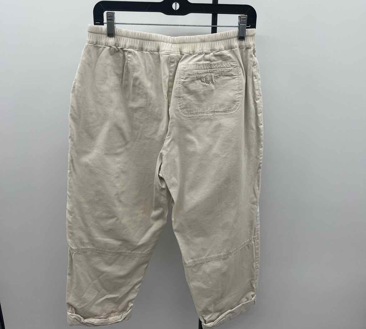 JJill Women's Size 6P Beige Solid Capris