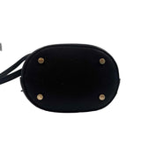 EXPRESSIONS NYC Black Vegan Leather Flap-Front Crossbody Purse