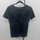 Kill City Women's Size S Black Solid Short Sleeve Shirt