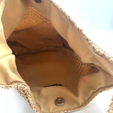 NWT ART CLASS Natural Woven Daisy Embellised Shoulder Bag Purse