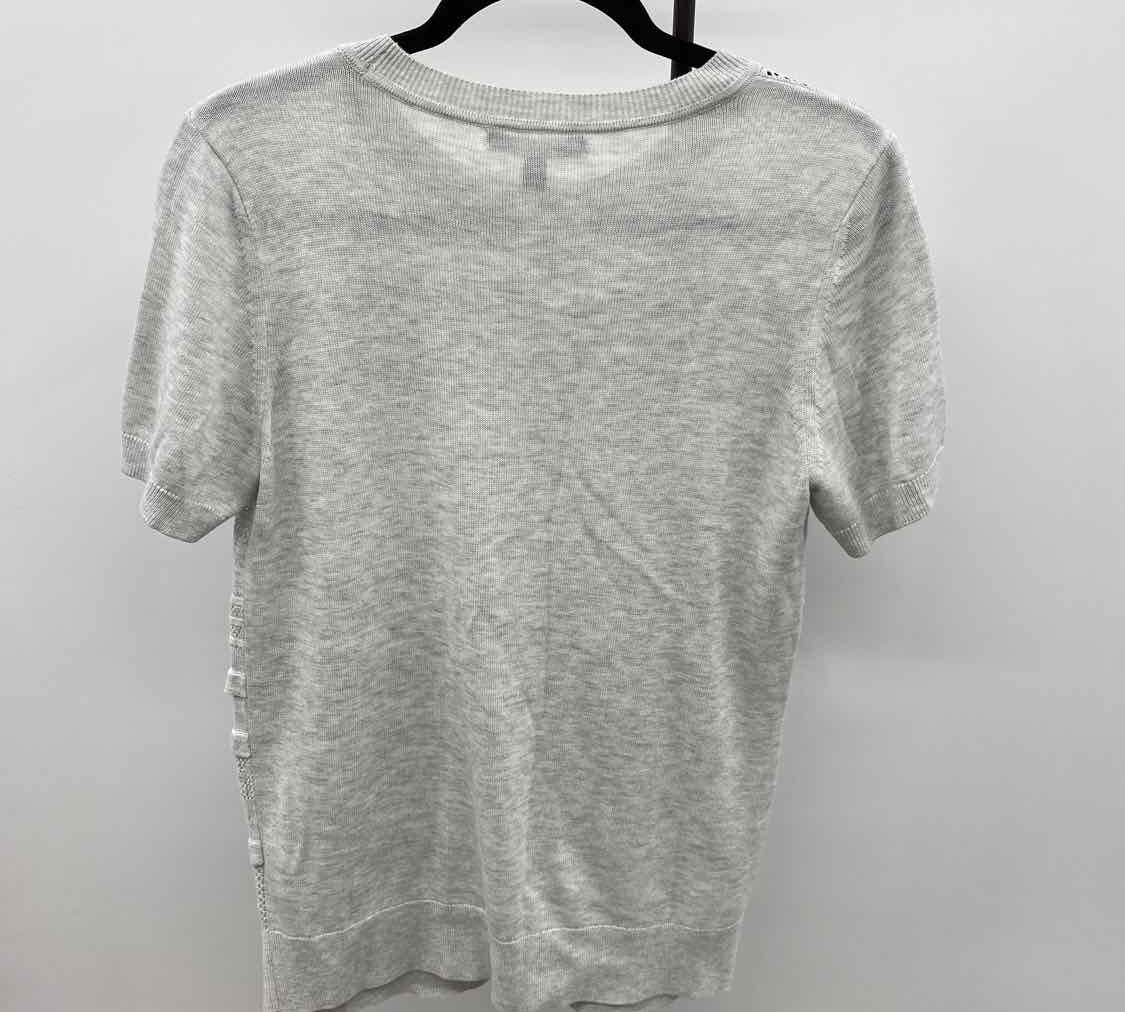 Banana Republic Women's Size M Gray Textured Sweater