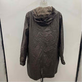 Eileen Fisher Women's Size S Brown Solid Coat