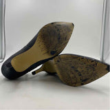 Bella Vita Women's Shoe Size 8 Black Reptile Heels