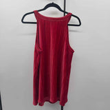 Torrid Women's Size 2X Red Ribbed Sleeveless Shirt