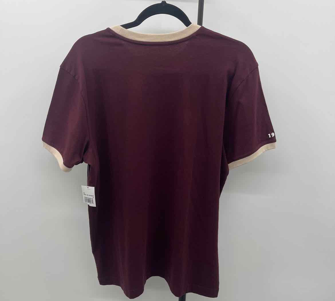 Life Is Good Men's Size M Maroon Solid New with Tags T-shirt