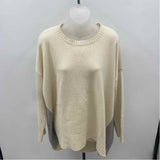 Eileen Fisher Women's Size M Ivory Solid Sweater