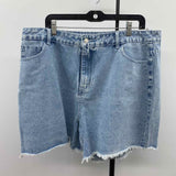 Unbranded Women's Size 20 Blue Solid Shorts