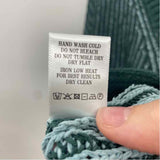 New In Women's Size M Green Ribbed Sweater
