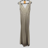 Calvin Klein Women's Size 4 Gold Solid Gown/Evening Wear