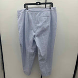 Talbots Women's Size 16W Blue Stripe Pants