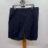 Talbots Women's Size 16W Navy Solid Shorts