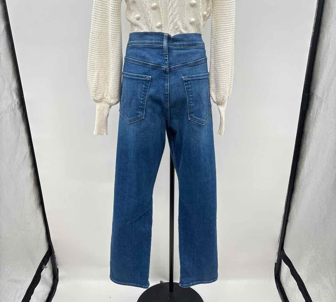 Mother Women's Size 16 Blue Solid Jeans