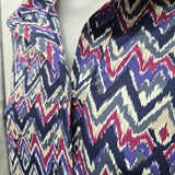 Ellie Kai Women's Size 4 Navy ZigZag Dress