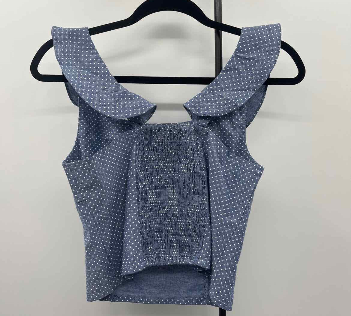 Hayden Women's Size S Blue dotted Tank