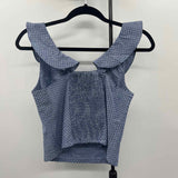Hayden Women's Size S Blue dotted Tank