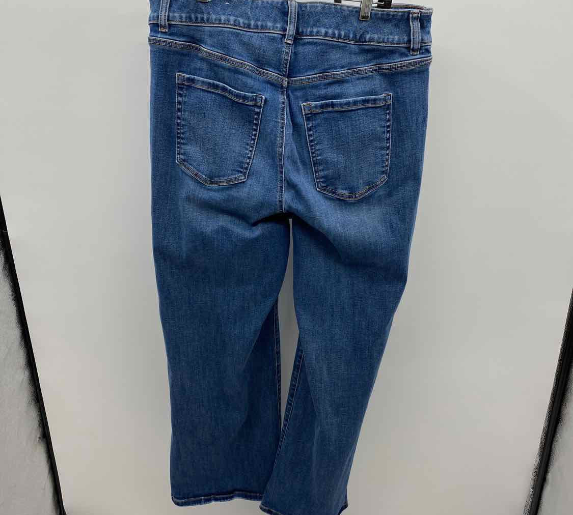 Lane Bryant Women's Size 18 Blue Solid Jeans