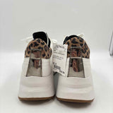Geox Women's Shoe Size 8 White Quilted Sneakers