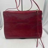 Hobo Women's Red Luxe textured Purse