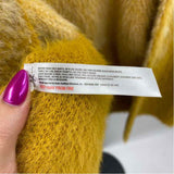 akemi + kim Women's Size L Yellow Gradient Cardigan
