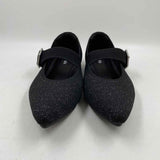 Vivaia Women's Shoe Size 9 Black Shimmer Flats
