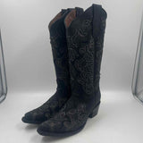 Circle G Women's Shoe Size 6 Charcoal Western Boots