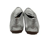 Coach Women's Shoe Size 8 Silver pebble Loafers