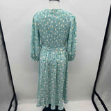 Kate Spade Women's Size 0 Aqua Floral Dress