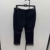Alfani Women's Size 8 Black Solid Capris