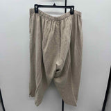Flax Women's Size 18 Tan Textured Capris