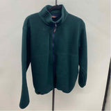 LL Bean Men's Size M Green Solid Long Sleeve Shirt