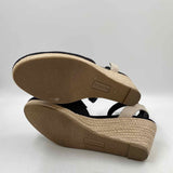 Style & Co. Women's Shoe Size 8 Black Solid Wedges