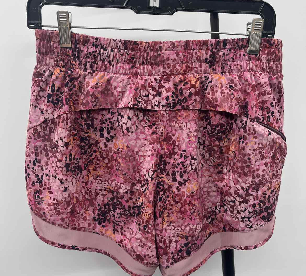 Athleta Women's Size 4 Magenta Spotted Shorts
