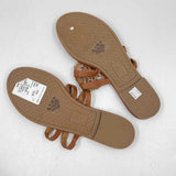 Sam Edelman Women's Shoe Size 9.5 Caramel Laser Cut Sandals