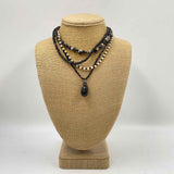 Boutique Women's Black Necklace