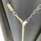 Anne Klein Women's Size 14 Navy Solid Dress