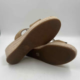 Pelle Moda Women's Shoe Size 10 Tan Solid Sandals