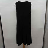 Eileen Fisher Women's Size 10 Black Solid Dress
